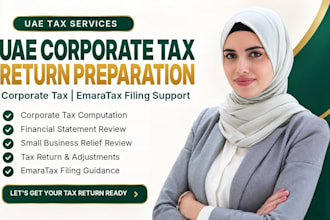 prepare your uae corporate tax return for emaratax filing
