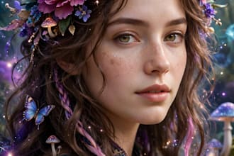 create stunning ai art portrait and custom digital artwork for you