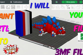 add color to stl convert 3mf split file and 2d to 3d model for printing