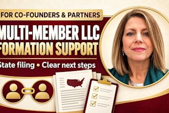 prepare and file your US multi member llc formation documents