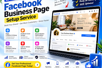 create and manage facebook business page