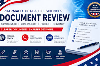 review life sciences, licensing agreements, pharmaceutical, regulatory documents