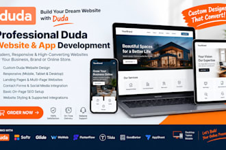 do duda softr glide weweb flutterflow tilda goodbarber appsheet website design