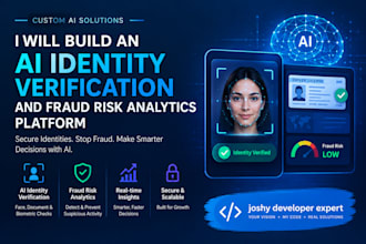 build ai identity verification,fraud risk analytics platform