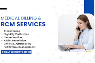 provide complete rcm and medical billing services