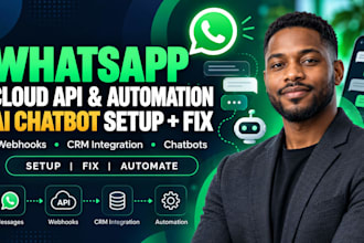 setup fix whatsapp business automation whatsapp ai chatbot whatsapp cloud api