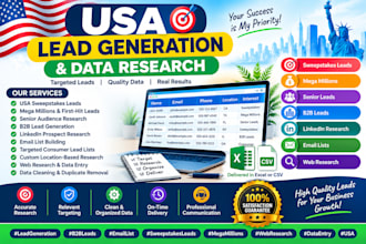 premium USA leads, sweep leads,gambler leads, senior elderly leads,mega millions
