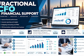 be your fractional cfo, financial analyst, accountant