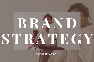 create your brand strategy, positioning, and brand voice