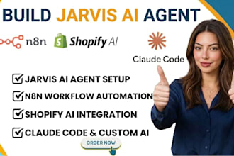 build jarvis ai agent jarvis ai agent n8n shopify ai automation ai claude code