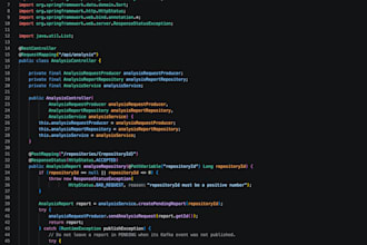 java bugs, debug spring boot apis and write sql queries