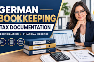 german bookkeeping, tax documentation and financial records