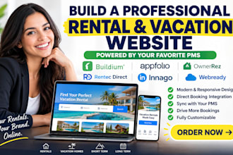 build buildium appfolio ownerrez rentec innago webready rental vacation website