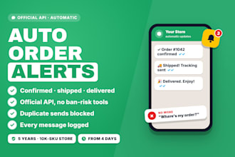 set up whatsapp official API order notifications for your store