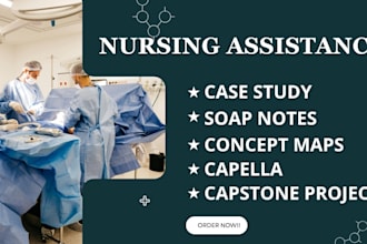 draft nursing assigned, case studies, and capstone projects