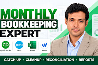 do accounting bookkeeping bank reconciliation quickbooks cleanup