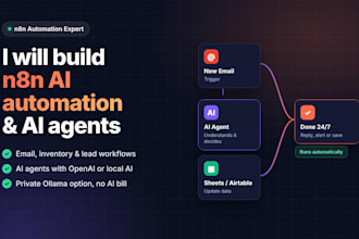 build n8n ai automation and ai agent workflows