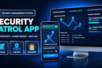 build security guard patrol app qr gps checkpoints incident reporting shift logs