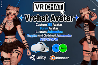 costomize vrchat avater, edit textures, add toggles and upload in unity