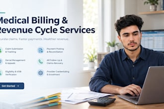 do medical billing charge entry, payment posting and claim submission