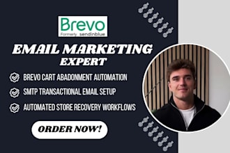 setup brevo cart abandonment brevo smtp transactional store recovery automation