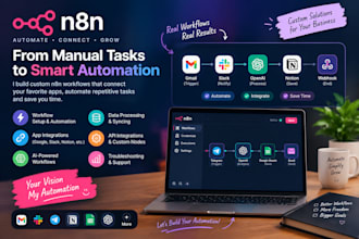 build n8n workflow automation and ai agent workflows