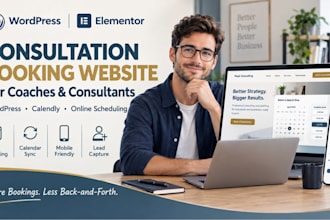 build a wordpress appointment booking website with calendly integration