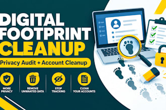 clean up your digital footprint and run a privacy audit
