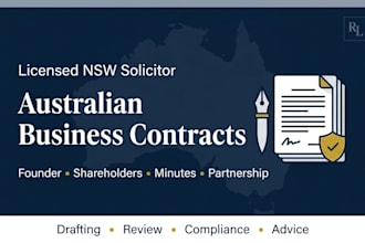 prepare australian company resolutions and corporate minutes for compliance