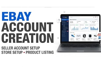 do ebay store creation ebay account creation ebay seller account ebay store seo