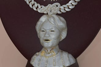 create 3d cad jewelry design, jewelry model for 3d printing and rendering