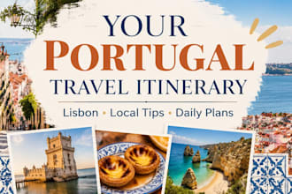 create a personalized portugal travel itinerary