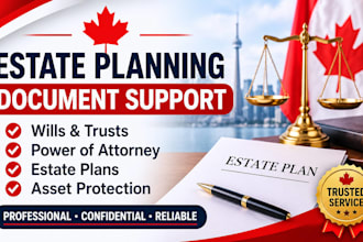 draft wills trust estate plans and power of attorney asset protection documents