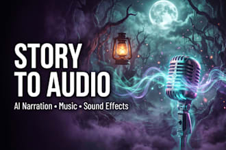 create an immersive ai audio story