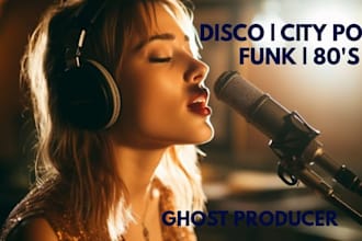 produce disco, city pop, funk, 80s professionally