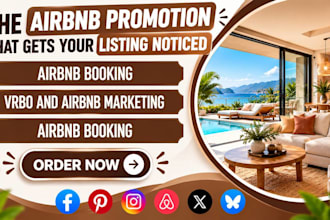 do airbnb promotion, airbnb marketing, airbnb listing, vrbo, airbnb booking