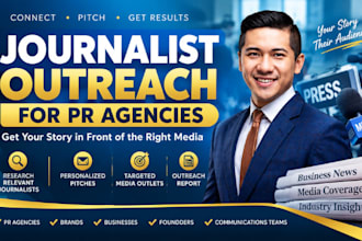 help PR agencies pitch press releases to journalists and media outlets