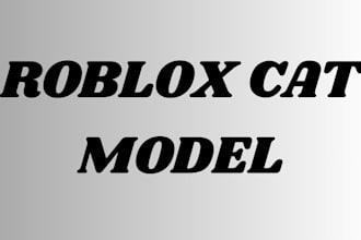 create roblox cat model cat model design