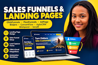 build clickfunnels flexifunnels adpage convertflow agilecrm wishpond ucraft