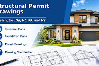 create structural engineering drawings for texas building permits