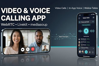 do webrtc video calling app walkie talkie in app voice calling livekit mediasoup
