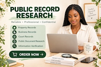 create public records using automation bots
