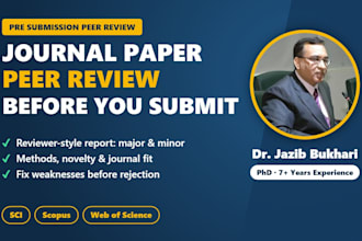 do a pre submission manuscript review of your journal paper for sci journals