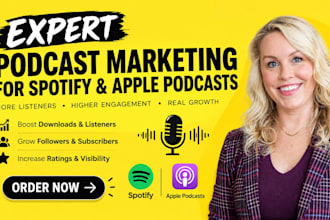 do organic podcast promotion spotify marketing and apple podcast seo