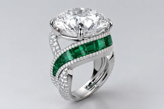 design 3d cad jewelry rings for 3d printing