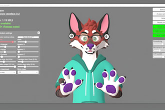create edit convert rig warudo avatar, vrm model, vnyan, vrc avatar, vseeface
