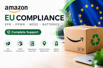 audit amazon eu epr, ppwr, lucid, france epr, spain weee and battery compliance
