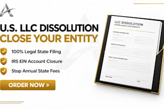 dissolve US llc and close your ein with irs