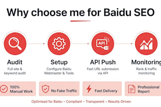 set up baidu webmaster and fix baidu indexing issues