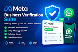 fix meta business verification suite whatsapp cloud api domain verification